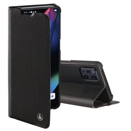 Hama Booklet Slim Pro Voor Oppo Find X3 Pro 5G Zwart
