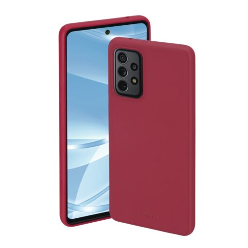 Hama Cover Finest Feel Voor Samsung Galaxy A73 5G Rood