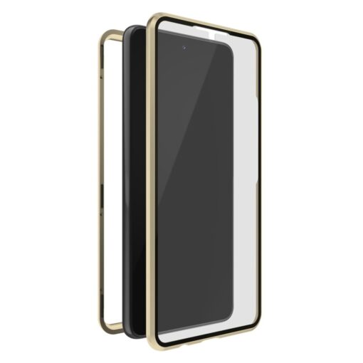 White Diamonds 360° Glass Cover for Samsung Galaxy S21+ (5G) Gold