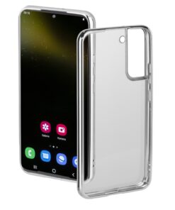 Hama Cover Clear&Chrome Voor Samsung Galaxy S22+ (5G) Zilver