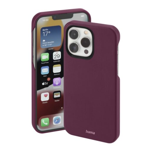 Hama Cover Finest Sense Voor Apple IPhone 14 Pro Burgundy