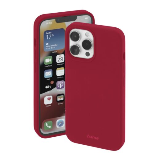 Hama Cover MagCase Finest Feel PRO Voor Apple IPhone 14 Pro Rood