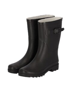 XQ Footwear Dames Regenlaarzen Maat 39 Zwart/Rubber