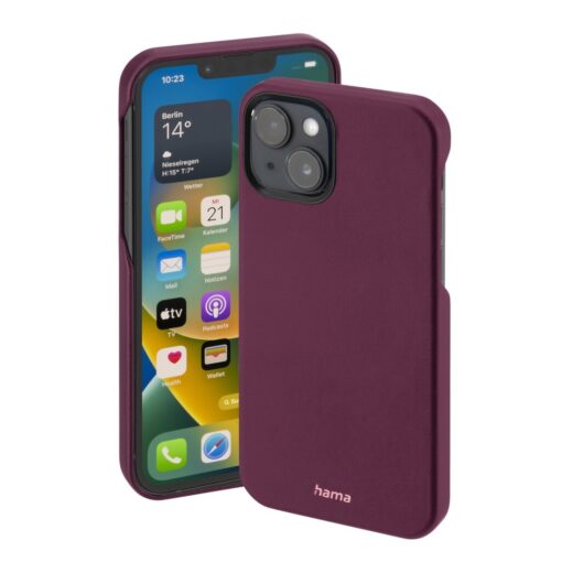 Hama Cover Finest Sense Voor Apple IPhone 14 Plus Bordeaux