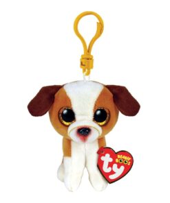 TY Beanie Boos Clip Knuffel Bulldog Hugo 7 cm