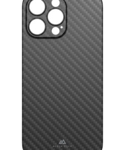 Black Rock Ultra Thin Iced Cover Voor Apple IPhone 14 Pro Max Zwart/Carbon