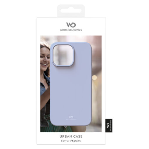White Diamonds Urban Case Cover Voor Apple IPhone 14 Lichtblauw
