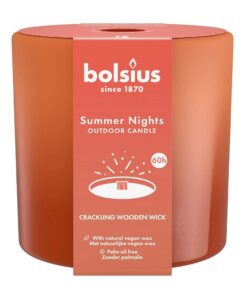 Bolsius Summer Nights Buiten Kaars Terracotta