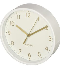 Alternative view of Hama Tafelklok Golden Geluidsarm Wit