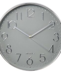 Alternative view of Hama Wandklok Elegance Ø 30 Cm Geluidsarm Zilver/grijs