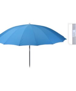 Tom Parasol Shanghai 240 cm Blauw