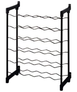 Alternative view of Tomado-Metaltex Chianti Wijnrek voor 30 Flessen 68x50x26 cm Zwart