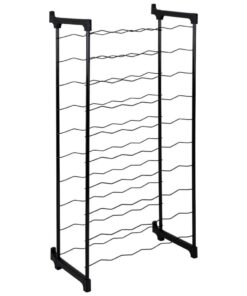 Alternative view of Tomado-Metaltex Barbera Wijnrek voor 50 Flessen 108x50x26 cm Zwart