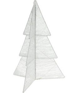 Alternative view of Kerstboom Vouwbaar met LED Timer 50cm Wit