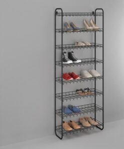 Alternative view of Metaltex Shoe Schoenenrek 8 Etages 64x23x165 cm Zwart