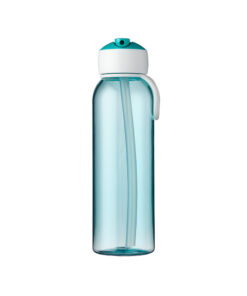 Mepal Campus Flip-Up Waterfles 500 ml Turquoise/Tranparant