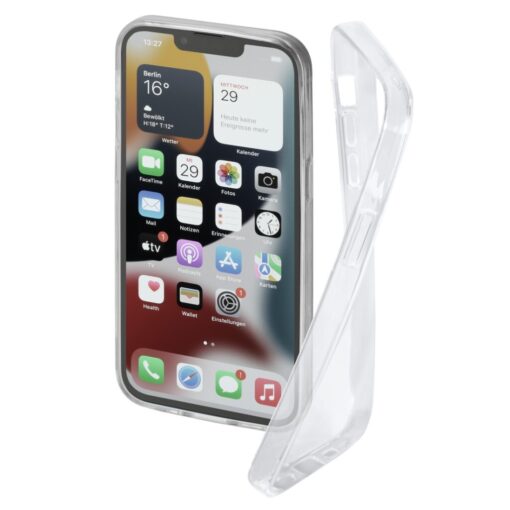 Hama Cover Crystal Clear Voor Apple IPhone 14 Transparant