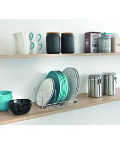 Alternative view of Metaltex Bordenhouder 3 Vakken 16x30x14 cm Zilver