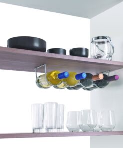 Alternative view of Metaltex Flessenhouder 41x12x11 cm Zilver