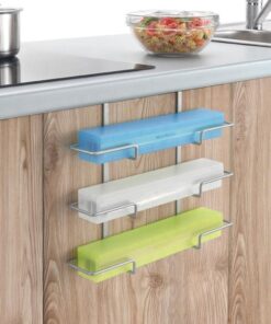 Alternative view of Metaltex Galileo Rolhouder 36x9x30 cm Zilver