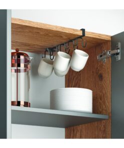 Alternative view of Metaltex Kopjesrek voor 10 Kopjes 6x6x25 cm Zwart