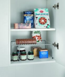 Alternative view of Metaltex Uitschuifbaar Rek 24x15x33/57 cm Zilver