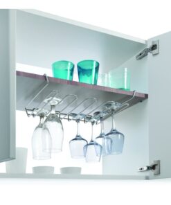 Alternative view of Metaltex Wijnglazenhouder 38x26x7 cm Zilver