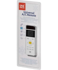 One For All URC 1035 Universele Airco Afstandsbediening Wit/Zwart