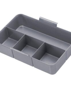 Alternative view of Sunware Q-Line Opbergbox met Inzet 6L Transparant/Grijs