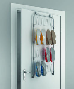 Alternative view of Tomado-Metaltex Over The Door Space Saver Shoes@Door Schoenenetage voor Deur Zilver