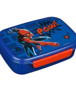 Spiderman Lunchbox Blauw/Rood