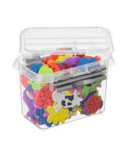 Alternative view of Sunware Q-Line Opbergbox 0.8L Transparant/Zilver