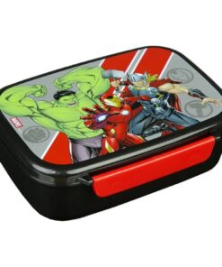 Marvel Avengers Lunchbox Zwart/Rood