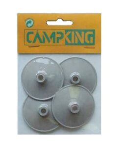 Campking 4x Regenkapjes 50mm