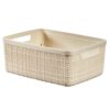 Curver Opbergmand Jute-Look 5L Crème
