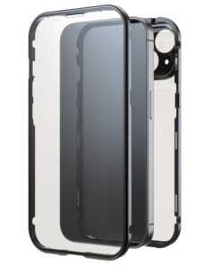 Black Rock 360 Glass Cover Voor Apple IPhone 15 Zwart
