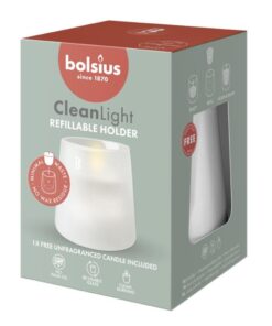 Bolsius Clean Light Zero Starterkit Wit