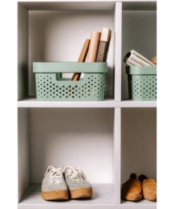 Alternative view of Curver Infinity Dots Opbergmand 11L Groen