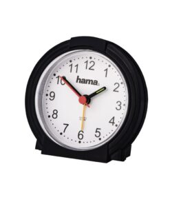 Hama Wekker Classic Geluidsarm Zwart/wit