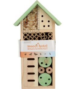 Houten Insectenhotel 26x13x8.5 cm