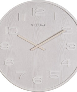 NeXtime NE-3095WI Wandklok Dia. 53 X 3 Cm