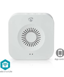 Nedis WIFICDPC20WT Smartlife Gong 433 Mhz Accessoire Voor: Wificdp10gy / Wificdp30wt / Wificdp40cwt Batterij Gevoed 4 Geluiden 4.5 V Dc / 5 V Dc Instelbaar Volume Wit