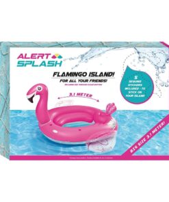 Alert Opblaasbaar Flamingo Eiland 310x270x175 cm