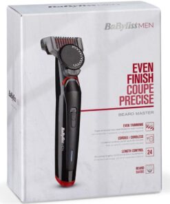 Babyliss T861E Beard Master Baardtrimmer Zwart/Rood