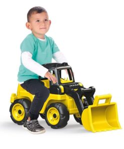 Dolu Max Power Bulldozer Loopauto 36x72x31 cm Geel/Zwart