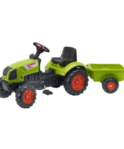 Falk Claas Arion 410 Traptractor met Aanhanger 132x42x53 cm Groen/Zwart