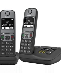 Gigaset A705A Duo Telefoons Zwart