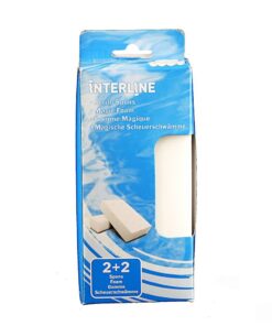 Interline Zwembad Scrub Sponzen 4 stuks