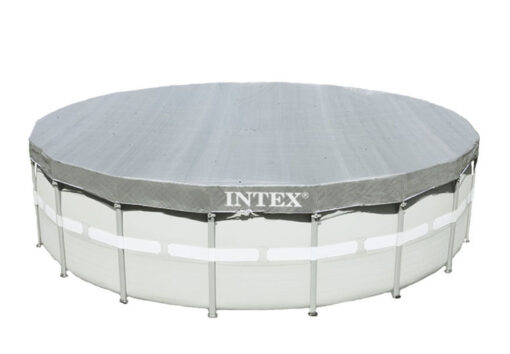 Intex 28040 Luxe (verzwaard) afdekzeil voor frame pools 488 cm