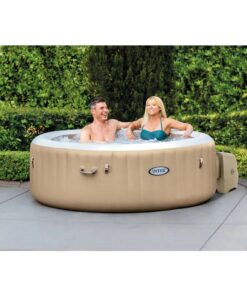 Intex 28426NL PureSpa Bubble Massage Jacuzzi 4-persoons Set